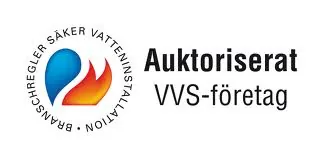 Auktoriserat vvs-företag logo
